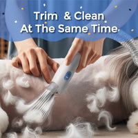 Pet Grooming Kit with Vacuum Suction