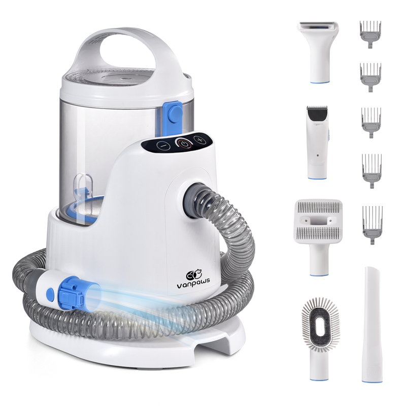 Pet Grooming Kit with Vacuum Suction - Full Kit