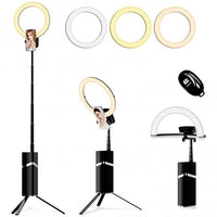 Smart LED Ring Light — 10 Brightness Levels, TikTok & Streaming