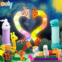 Pop It Fidget Toys Pro — 3D Glow-in-the-Dark