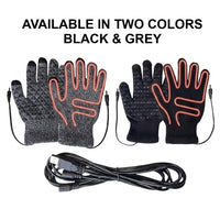 Smart Heated Gloves — 7.4V Rechargeable Battery