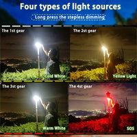 80W Solar Camping Lantern