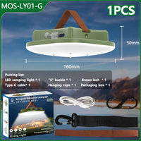80W Solar Camping Lantern