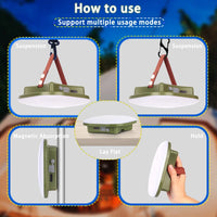 80W Solar Camping Lantern